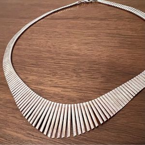 Silpada Sterling Silver Bib Necklace!